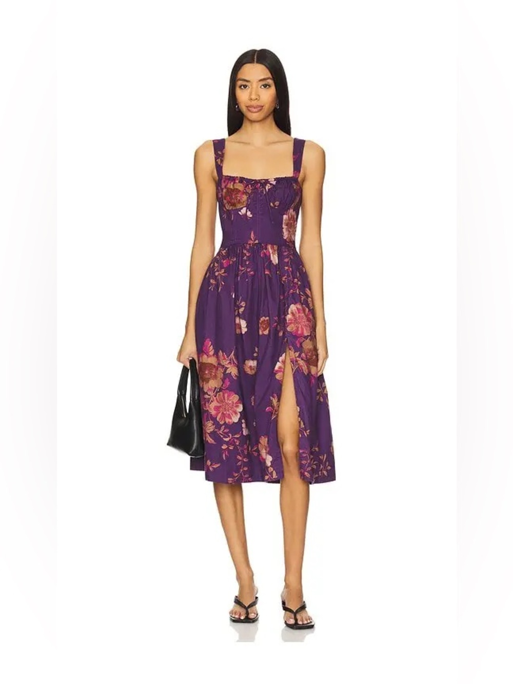 Free People Laters Baby Midi Dress size S